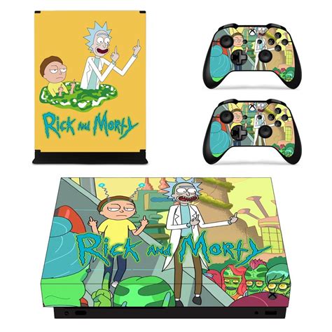 Rick And Morty Xbox One X Skin Sticker Decal - ConsoleSkins.co