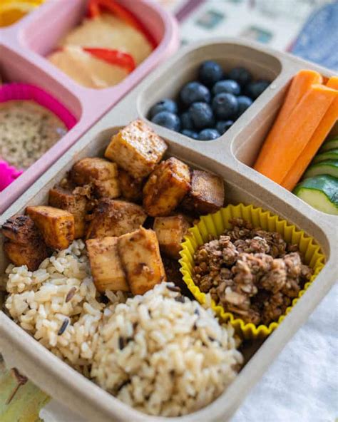 Easy Vegan Bento Box Lunch Ideas 2023 - AtOnce