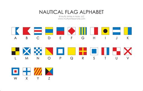 Free Printable Nautical Alphabet - Templates Printable Free