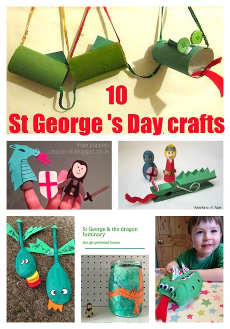 10 crafts for St George's Day - the-gingerbread-house.co.uk