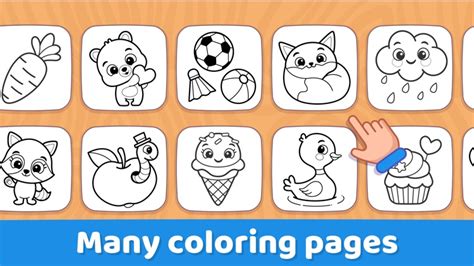 Coloring games for toddlers by Manibris d.o.o.