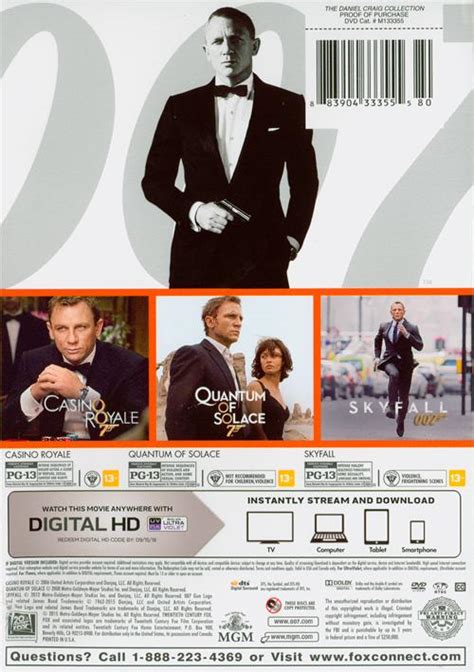 007: The Daniel Craig Collection (DVD) | DVD Empire