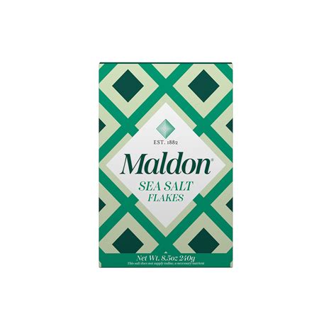 Buy Maldon Salt, Sea Salt Flakes, 8.5 oz (240 g), Kosher, Natural ...