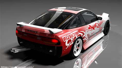 【Assetto Corsa】240SX（ツーフォーティー）DNTPRBLM ミサイル | DNTPRBLM Nissan 240SX Drift Missile | アセットコルサ car mod