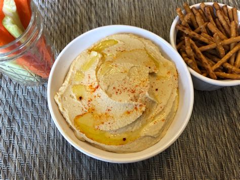 Hummus {super simple recipe in the Ninja Chef blender}