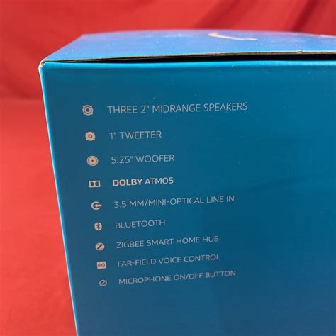 Amazon Echo Studio Smart Speaker W/Alexa - Charcoal - Brand New Sealed! 841667138084 | eBay