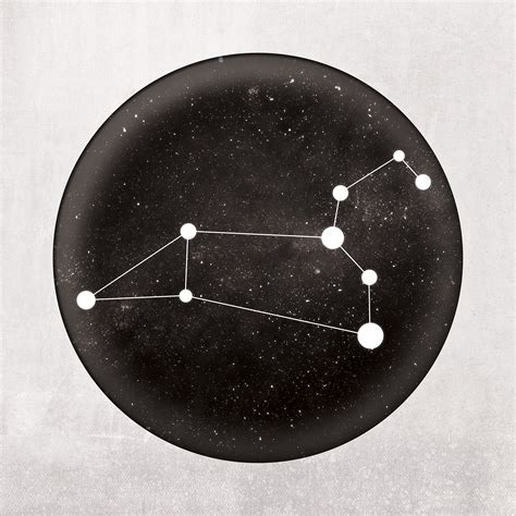 Leo Constellation Art Print - Zodiac Constellations - Touch of Modern