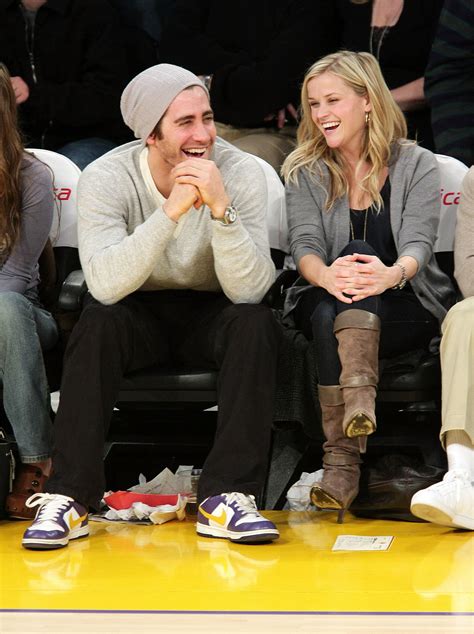 Jake was all smiles on the sidelines with then-girlfriend Reese | 34 Pictures of Jake That Will ...