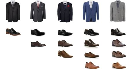 Blue Suit Brown Shoes What Color Tie