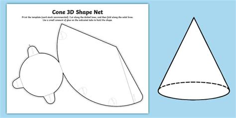 Cone Net | Grade 3, 4, 5 Math | Twinkl Resources USA
