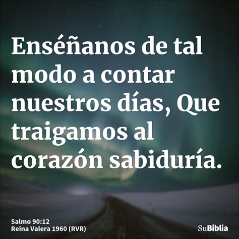 Salmo 90:12 - Su Biblia