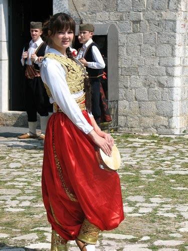 Montenegro traditional costumes