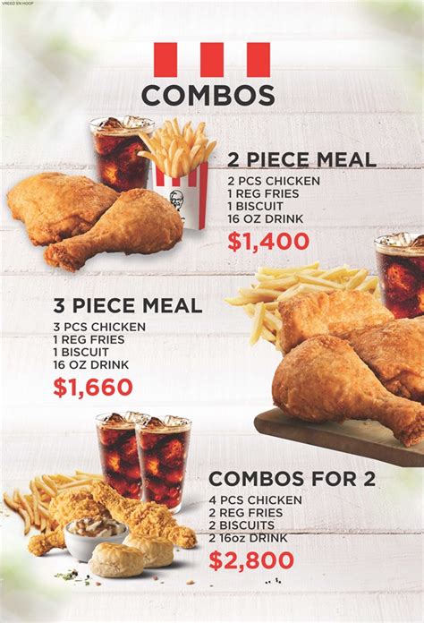 Our Menu – KFC GUYANA