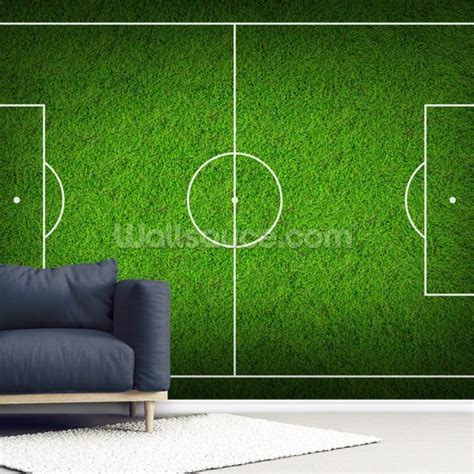 Soccer Pitch Wallpaper | Wallsauce US