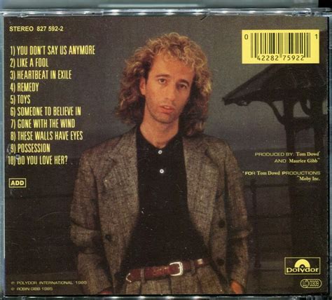 Robin Gibb ‎- Walls Have Eyes - CD