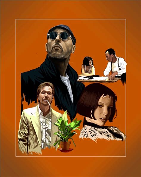 Leon The Professional- Movie Poster- Illustration on Behance