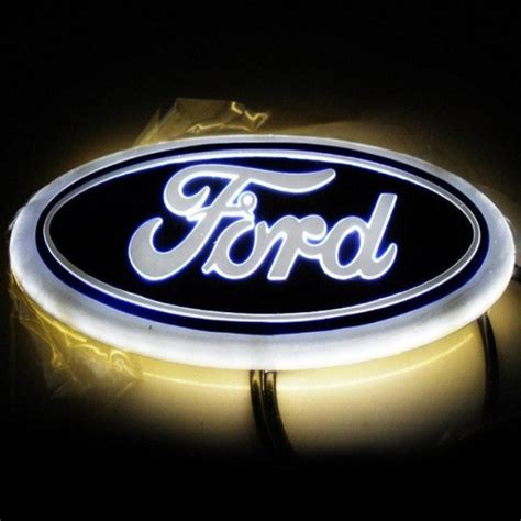 Light Up Ford Emblem LED Logo Light – Car Door Sills