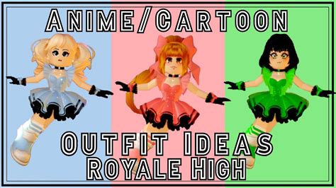 Roblox Royale High Anime Outfits