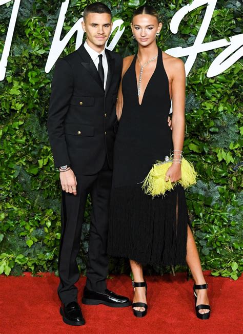 Romeo Beckham and Girlfriend Mia Regan Make Their Red Carpet Debut at ...