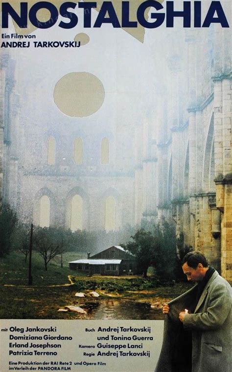 Nostalghia (Andrei Tarkovsky, 1983) German design | Movie posters ...