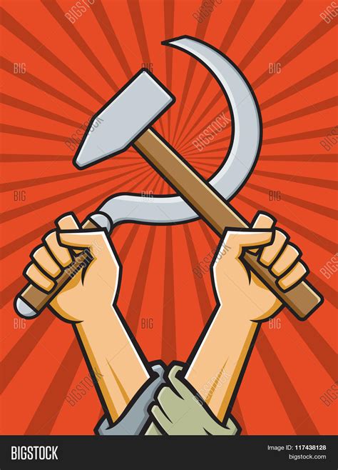 Hammer Sickle Vector Vector & Photo (Free Trial) | Bigstock