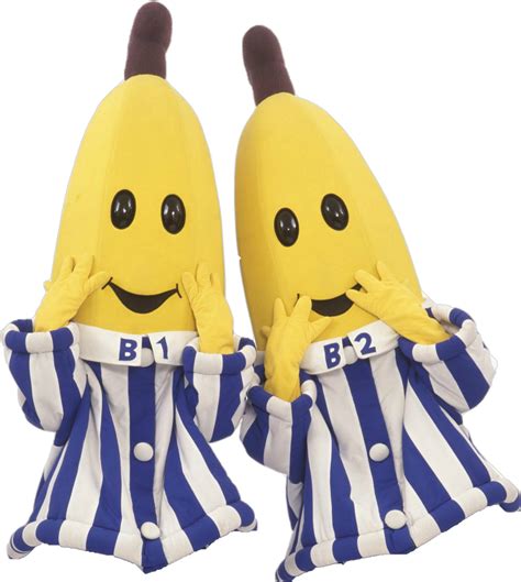 Cartoon Characters: Bananas in Pajamas (PNG's)