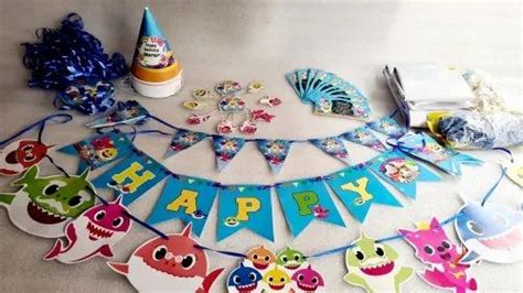 Baby shark party supplies at Rs 1500/piece | Party Supplies in Chennai | ID: 25692727888