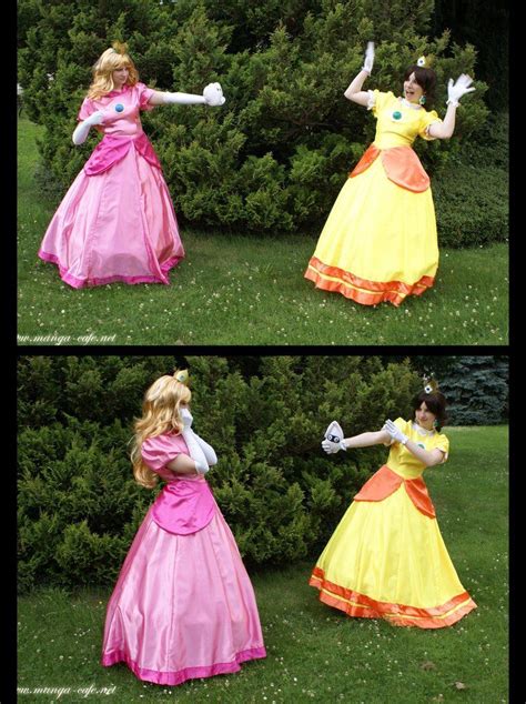 Princess Peach Halloween Costume, Princess Daisy Costume, Princess Peach Costume, Princess ...