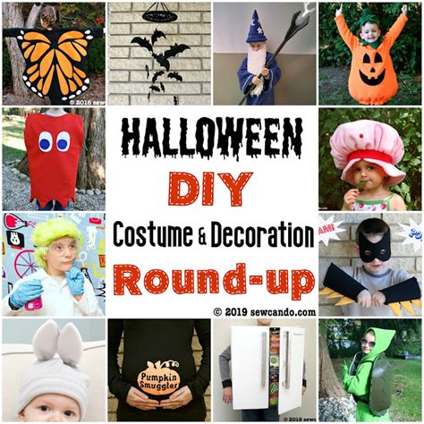 Sew Can Do: Halloween DIY Costume & Decoration Round-Up