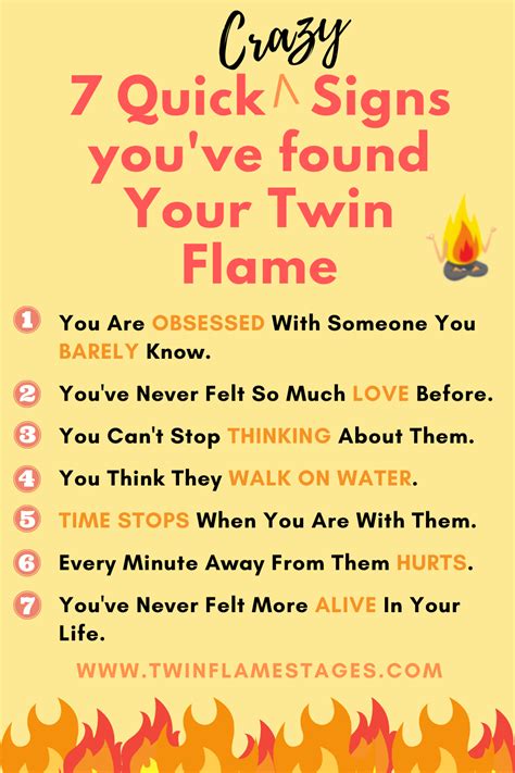 7 Quick Crazy Signs You Have Met Your Twin Flame - Twin Flame Stages