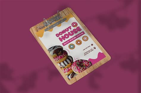 Donut - Menu - Design Template Place