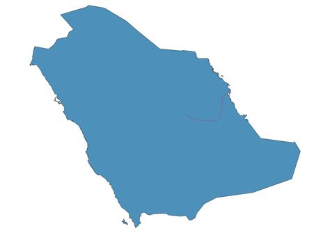 Saudi Arabia Train Map SVG Vector - Railway Map