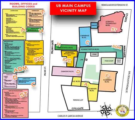 University Of Cebu Main Campus Map | Zip Code Map