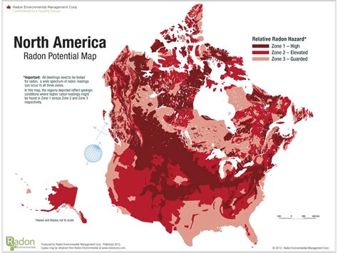 Radon Canada Map