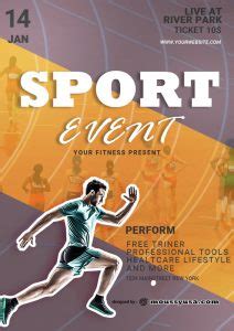 3+ Sports Event Poster Templates Example | Mous Syusa