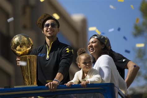 Steph Curry and His Family at Warriors Parade 2015 | POPSUGAR Celebrity Photo 9