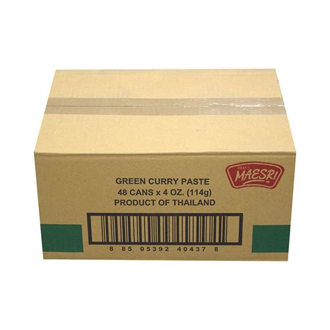 Maesri Green Curry Paste, 48 CT