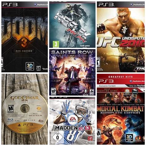 PlayStation 3 PS3 Games Lot Tested You Choose!- Save up to 15%! - Free ...