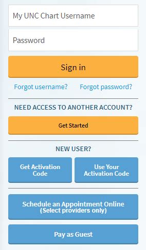 My UNC Chart login, App, Sign-Up ️2023 UNC Health