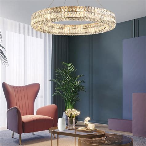 Light Luxury Style Crystal Chandelier For Living Room | Vegas Modern ...