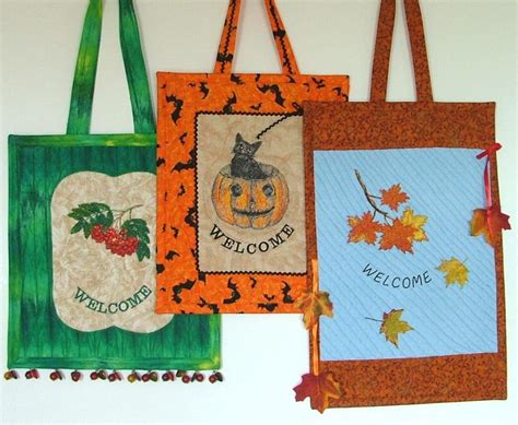 Fall-Themed Welcome Signs - Advanced Embroidery Designs