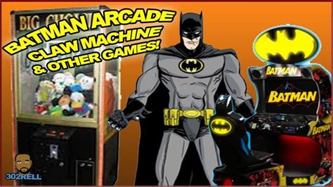 Batman Arcade Game & Big Choice Claw Machine at the NEW Westown Movie Theater | Arcade adventure ...