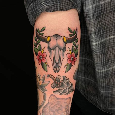 101 Best Longhorn Skull Tattoo Ideas That Will blow Your Mind!