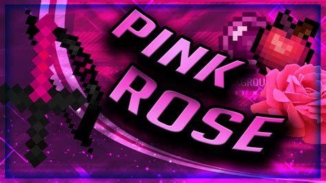 Pink Rose PvP Pack 16x (FPS+) by DustStormYT Minecraft Texture Pack