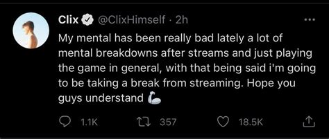 Clix decides to take a break from comp and streaming : r/FortniteCompetitive