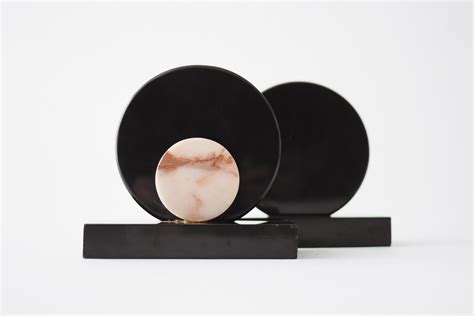 Marble Deco Bookends - Homestead Seattle