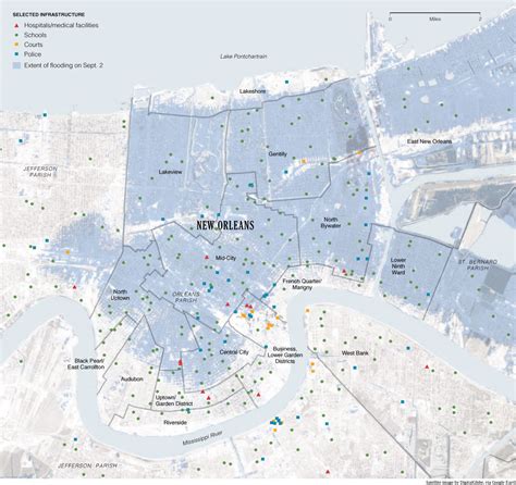 New Orleans Katrina Flood Map – Verjaardag Vrouw 2020