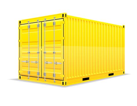 cargo container vector illustration 488380 Vector Art at Vecteezy