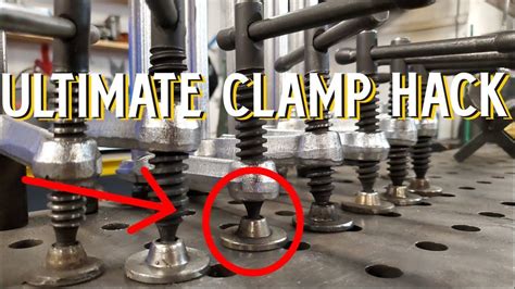 ULTIMATE FIXTURE CLAMP HACK - Weld Your Own & Save $$$ | Clamp, Fixture table, Clamp storage