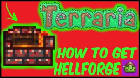 How To Get Hellforge In Terraria | Terraria 1.4.4.9 - YouTube